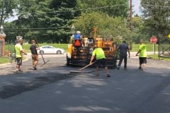 Paving private road