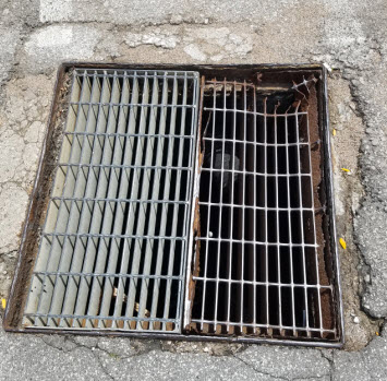 Concrete storm water sewer inlet repair or replacement