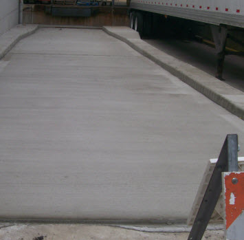 Loading Dock Concrete Pads