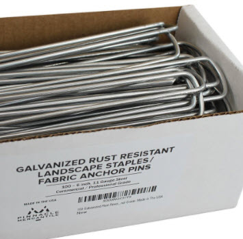 Galvanized Rust Resistant Staples