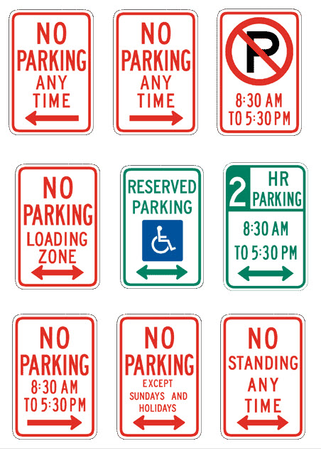 Parking Lot Signs St Louis